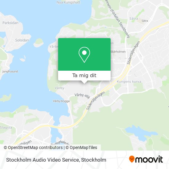 Stockholm Audio Video Service karta