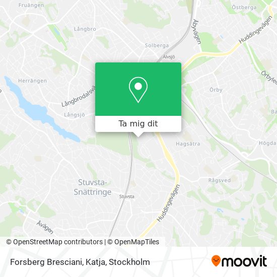 Forsberg Bresciani, Katja karta