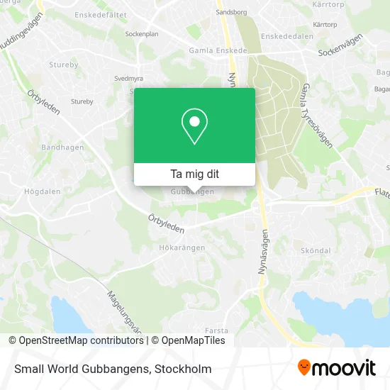 Small World Gubbangens karta