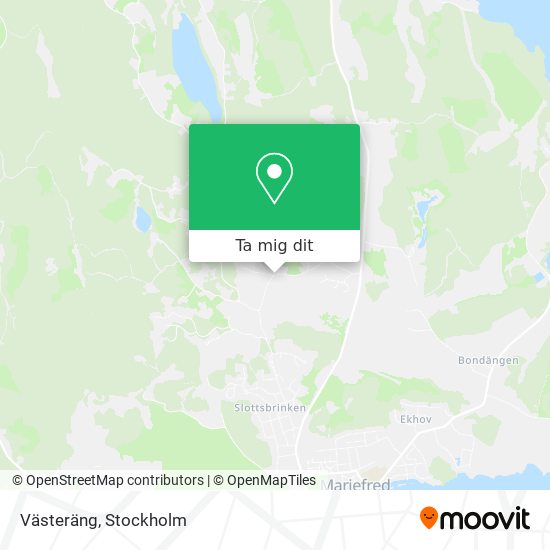 Västeräng karta