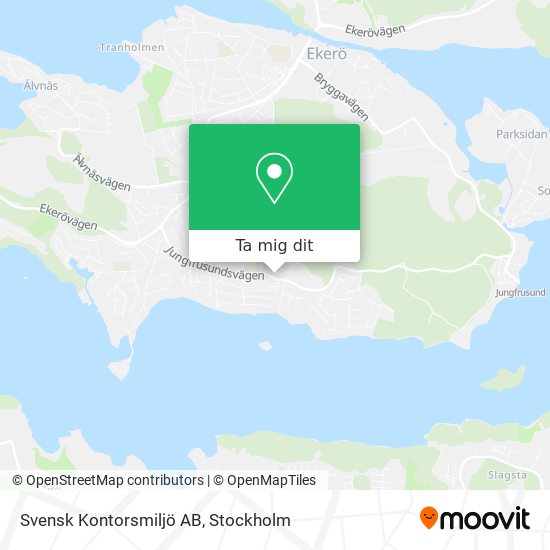 Svensk Kontorsmiljö AB karta