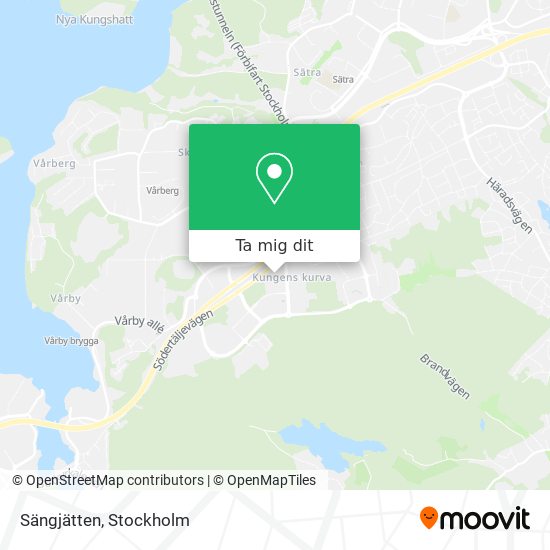 Sängjätten karta