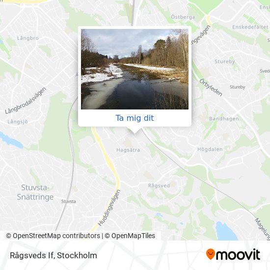 Rågsveds If karta