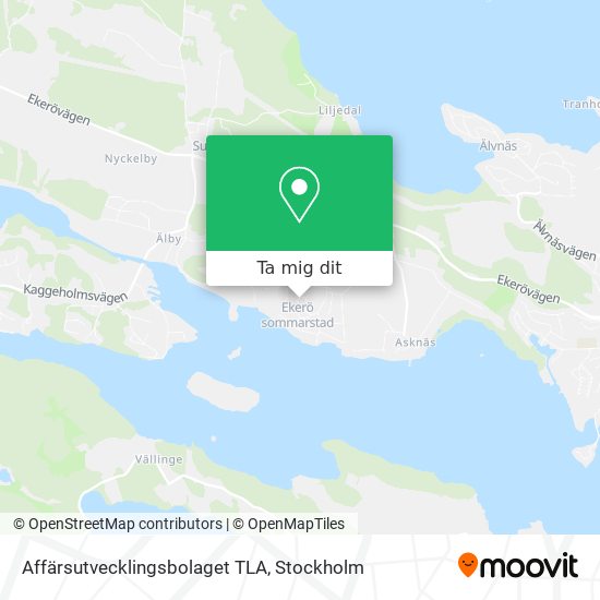 Affärsutvecklingsbolaget TLA karta