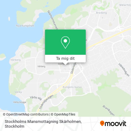 Stockholms Mansmottagning Skärholmen karta