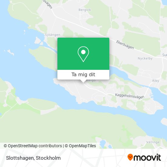 Slottshagen karta