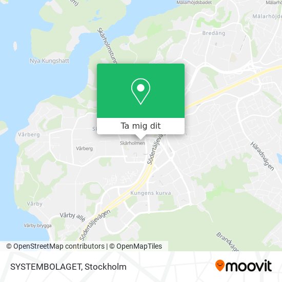 SYSTEMBOLAGET karta