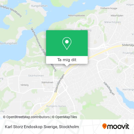 Karl Storz Endoskop Sverige karta