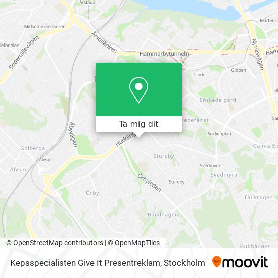 Kepsspecialisten Give It Presentreklam karta