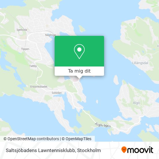 Saltsjöbadens Lawntennisklubb karta