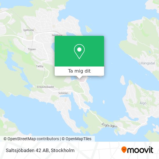 Saltsjöbaden 42 AB karta