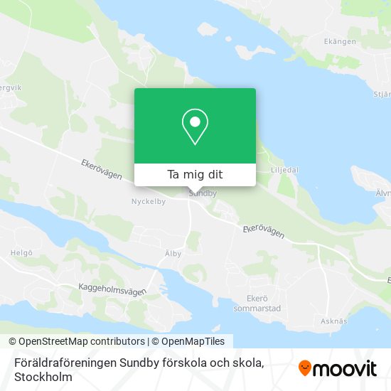 Föräldraföreningen Sundby förskola och skola karta