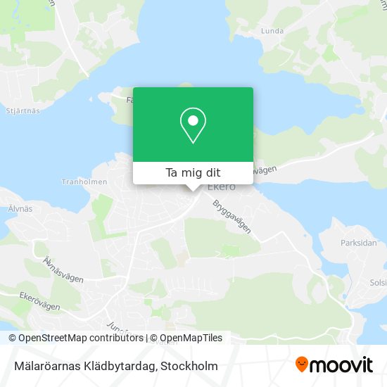 Mälaröarnas Klädbytardag karta