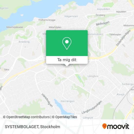 SYSTEMBOLAGET karta