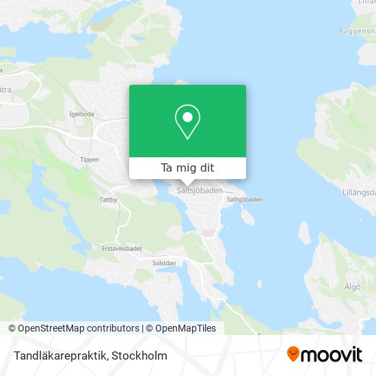 Tandläkarepraktik karta