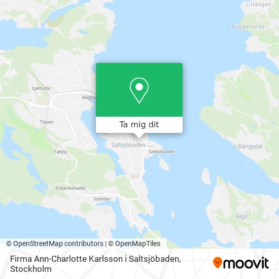 Firma Ann-Charlotte Karlsson i Saltsjöbaden karta