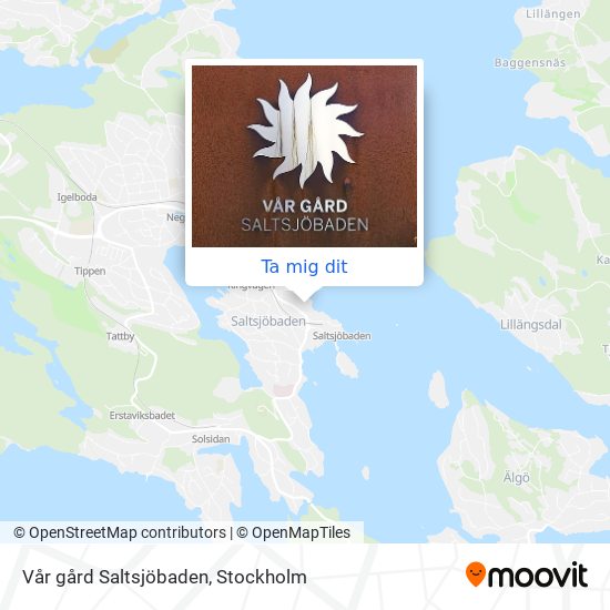 Vår gård Saltsjöbaden karta