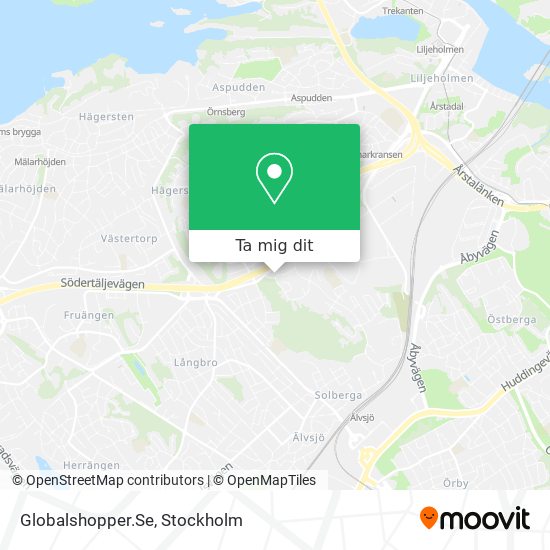 Globalshopper.Se karta