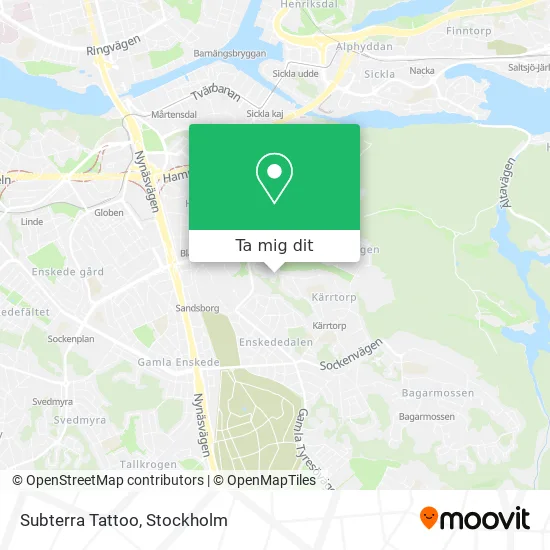 Subterra Tattoo karta