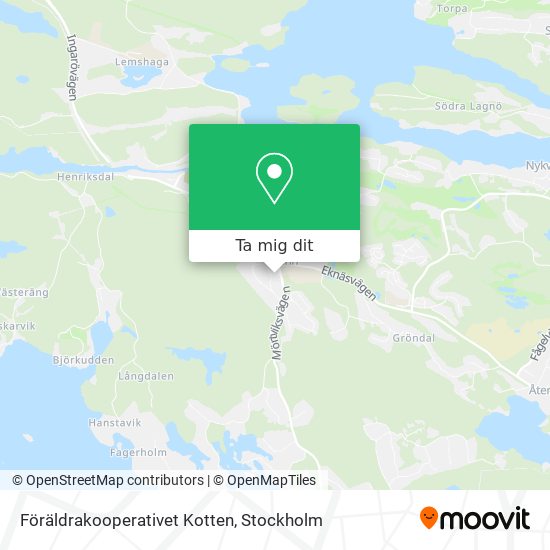 Föräldrakooperativet Kotten karta