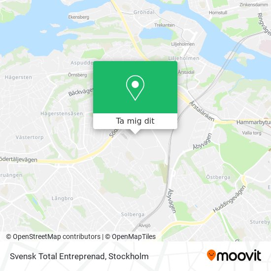 Svensk Total Entreprenad karta