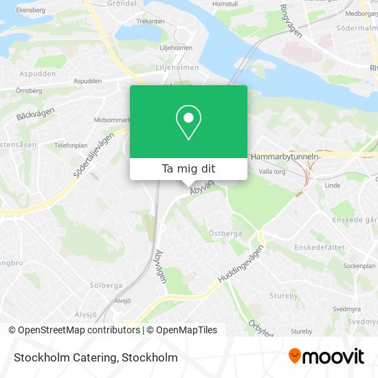 Stockholm Catering karta