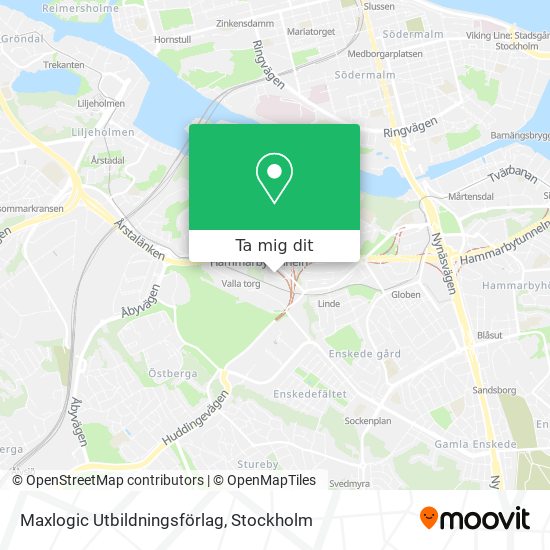 Maxlogic Utbildningsförlag karta