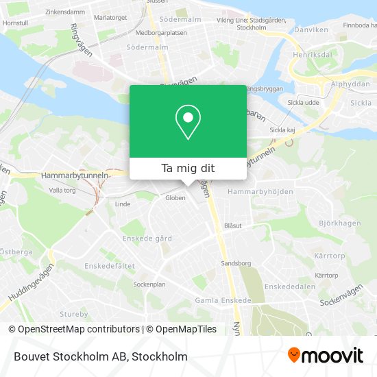 Bouvet Stockholm AB karta