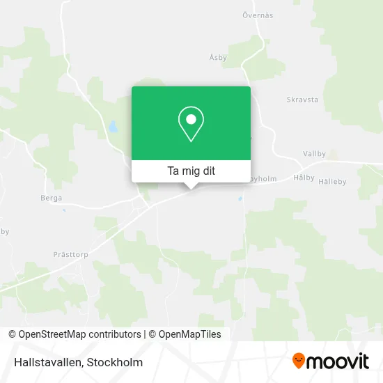 Hallstavallen karta