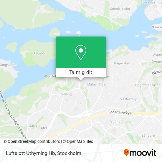 Luftslott Uthyrning Hb karta