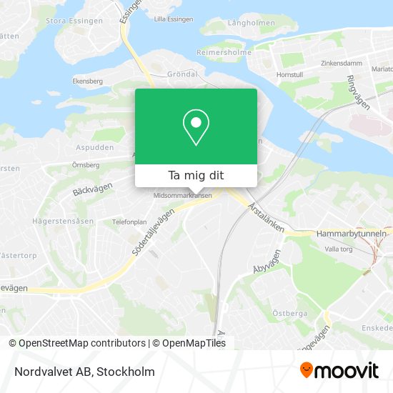 Nordvalvet AB karta