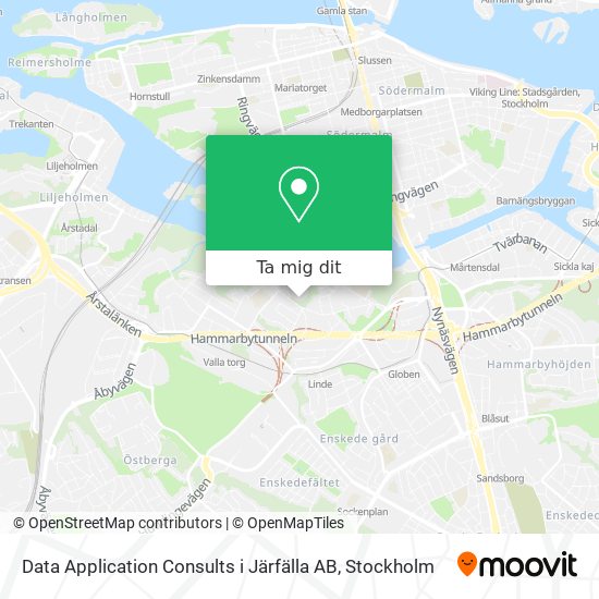 Data Application Consults i Järfälla AB karta