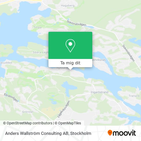 Anders Wallström Consulting AB karta