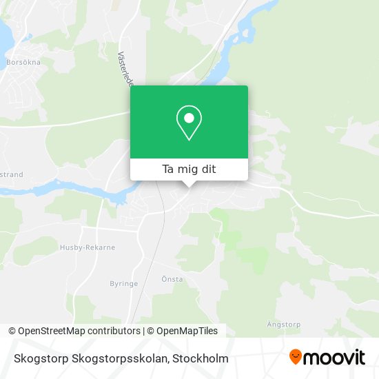 Skogstorp Skogstorpsskolan karta