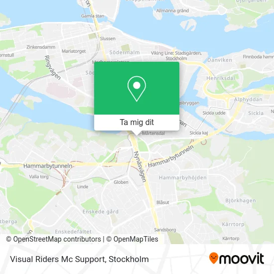 Visual Riders Mc Support karta
