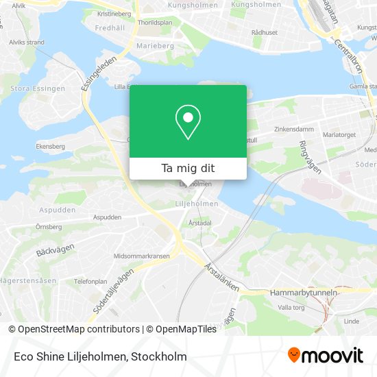 Eco Shine Liljeholmen karta