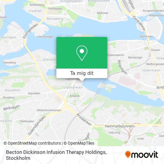 Becton Dickinson Infusion Therapy Holdings karta