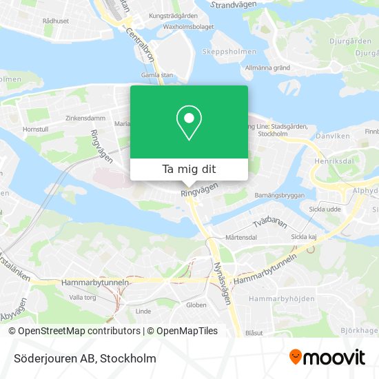 Söderjouren AB karta