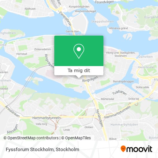 Fyssforum Stockholm karta