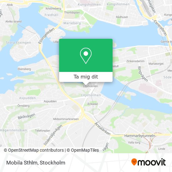 Mobila Sthlm karta