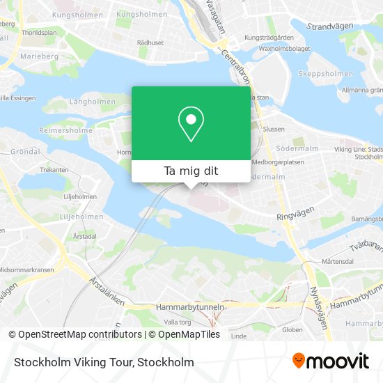 Stockholm Viking Tour karta