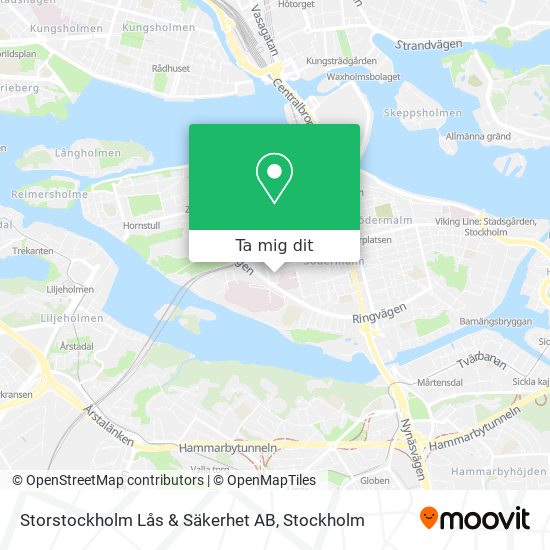 Storstockholm Lås & Säkerhet AB karta