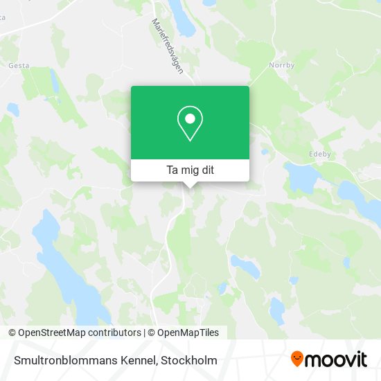 Smultronblommans Kennel karta