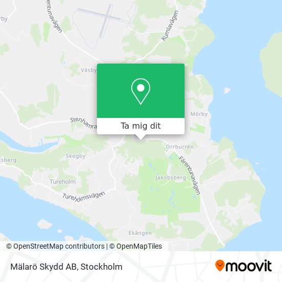 Mälarö Skydd AB karta