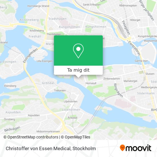 Christoffer von Essen Medical karta