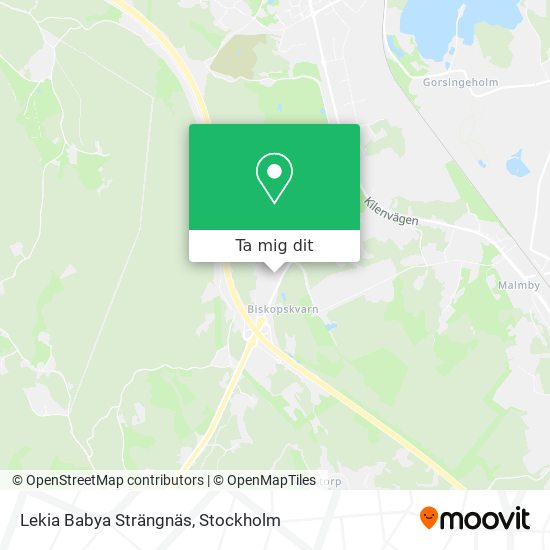 Lekia Babya Strängnäs karta