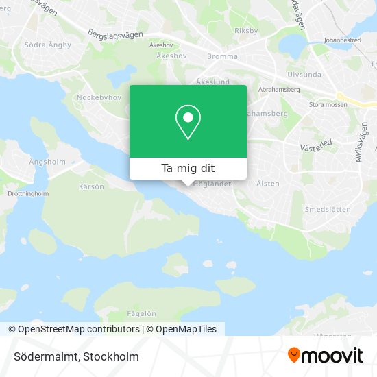 Södermalmt karta