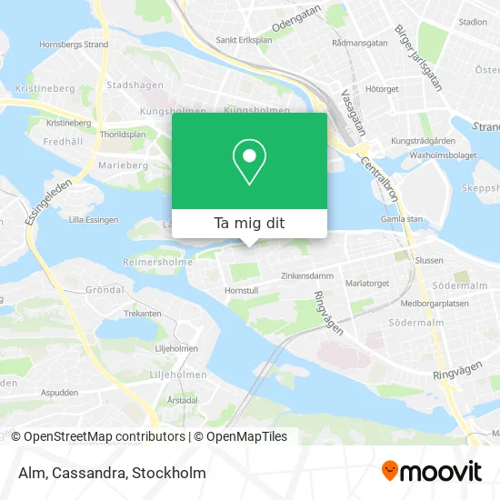 Alm, Cassandra karta