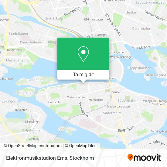 Elektronmusikstudion Ems karta