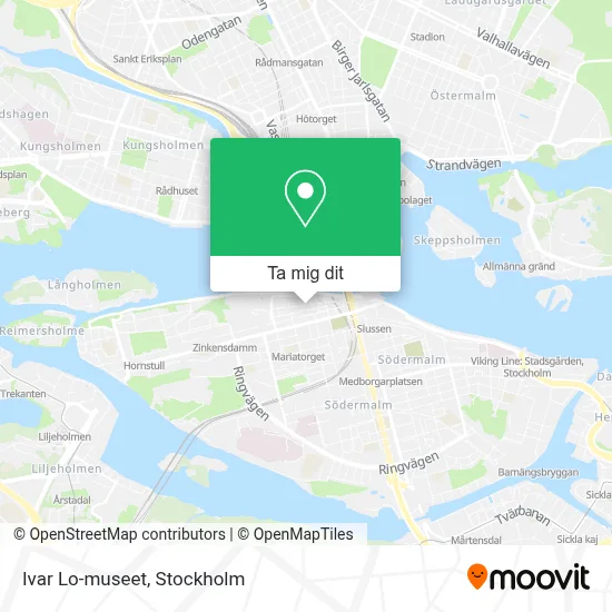 Ivar Lo-museet karta